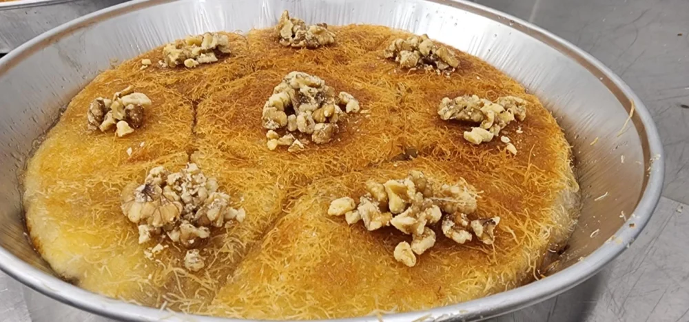 كنافة مكسرات 8 قطع