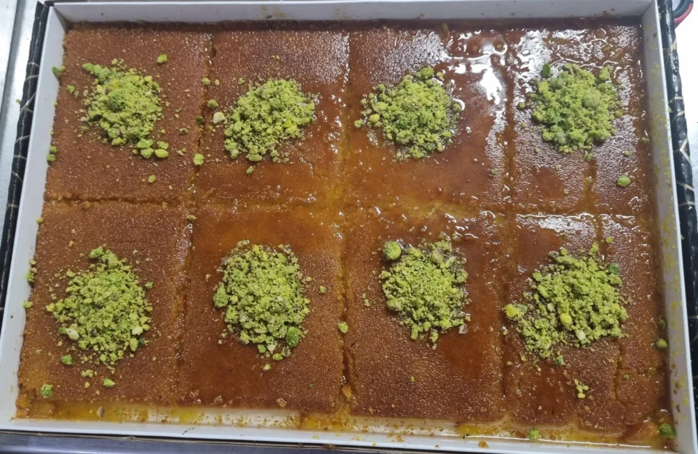 كنافة ناعمة وزن كيلو